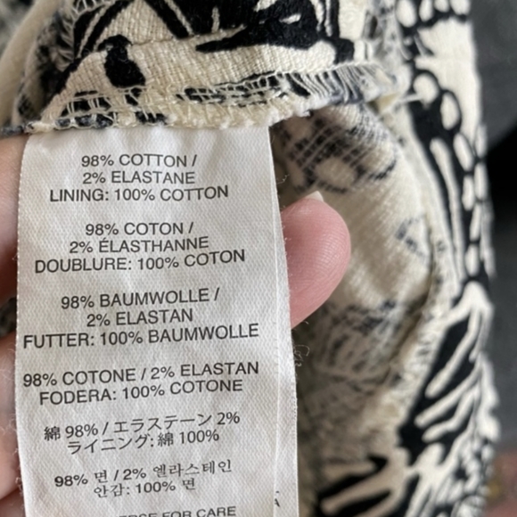 JCrew Polynesian Black and White Floral Cut out Dress - Picture 5 of 5